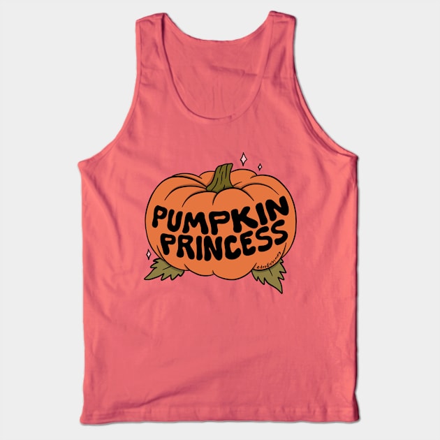 Pumpkin Princess Tank Top by Doodle by Meg